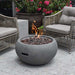 Modeno Newbridge Light Grey GRC Concrete Fire Bowl 40000 BTU Image 7