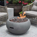 Modeno Newbridge Light Grey GRC Concrete Fire Bowl 40000 BTU Image 8