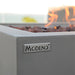 Modeno Ridgefield Light Grey Square GRC Concrete Fire Pit 40000 BTU Image 4