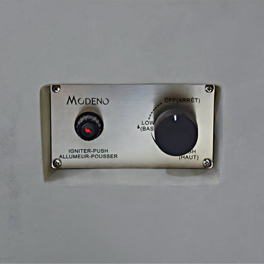 Modeno Ridgefield Light Grey Square GRC Concrete Fire Pit 40000 BTU Image 2