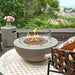 Modeno Roca Light Grey GRC Concrete Fire Table 50000 BTU Image 5