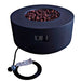 Modeno Venice Slate Black GRC Concrete Round Fire Table 50000 BTU Image 2