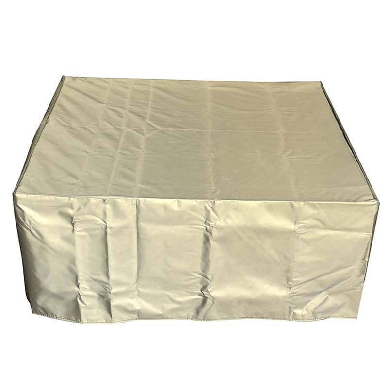 Modeno Westport Grey GRC Concrete Square Fire Table 50000 BTU Image 13