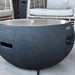Modeno York Black GRC Concrete Fire Bowl 40000 BTU Image 15