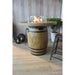 Elementi Lafite Barrel Cast Concrete Fire Table 45000 BTU Image 3