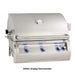 Fire Magic 660 Reclaimed Wood Style Grill Island | Analogue metre