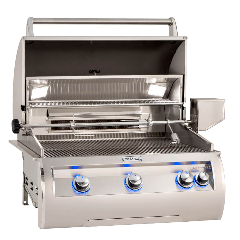 Fire Magic 660 Reclaimed Wood Style Grill Island | Analogue metre