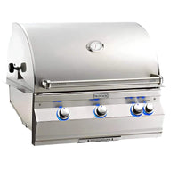 Fire Magic Aurora 30-Inch Built-In Gas Grill with Rotisserie