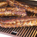 Fire Magic Aurora 46-Inch Gas/Charcoal Combo Built-In Grill Analog Thermometer -Cooking Ribs
