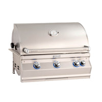 Fire Magic Aurora 30-Inch Built In Gas Grill with Rotisserie Kit