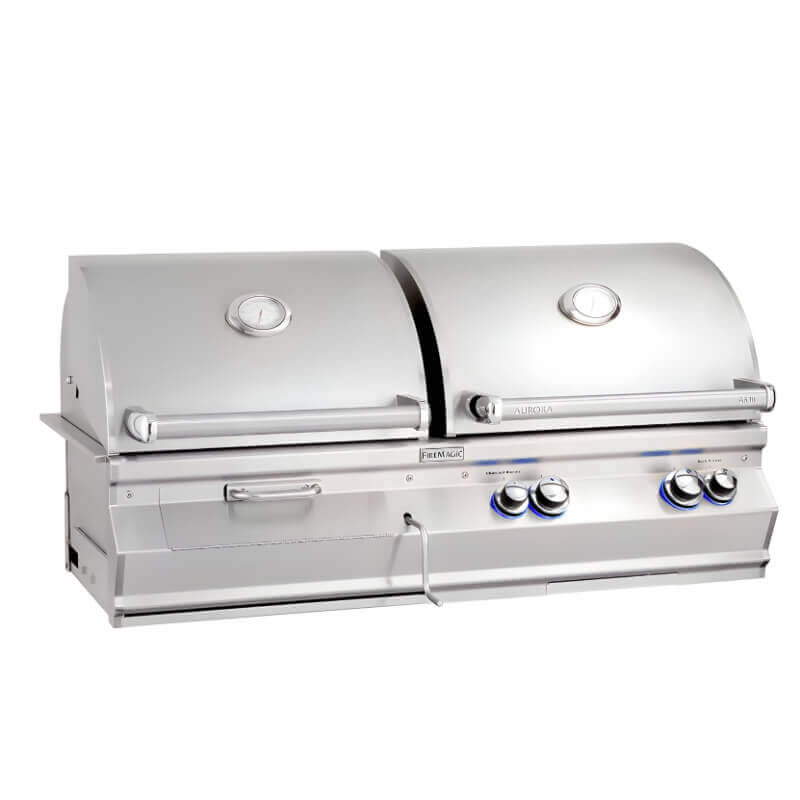 Fire Magic Aurora A830I 46-Inch Gas/Charcoal Combo Built-In Grill