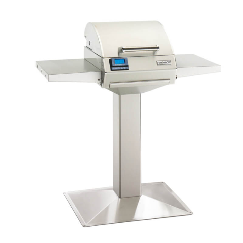 Fire Magic E250s 1800 Watt Electric Grill On Patio Post - E251s-1Z1E-P6