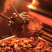Fire Magic E660I Echelon Diamond Freestanding Grill w/ Analog Thermometer | Shown Cooking Rotisserie Chicken