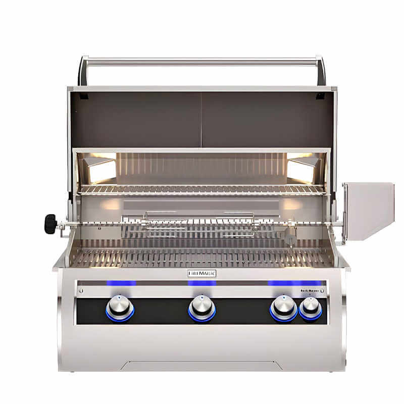 Fire Magic E660I Echelon Diamond Freestanding Grill with Rotisserie & Digital Control | Dual Interior Lights