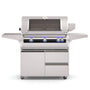 Fire Magic Echelon Diamond E790I 36-Inch Freestanding Gas Grill with Analog Thermometer, Magic View Window, & Rotisserie