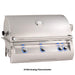 Fire Magic Echelon Diamond 36-Inch Built-In Gas Grill with Analog Thermometer