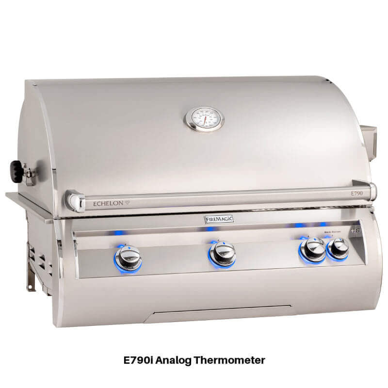 Fire Magic Echelon Diamond 36-Inch Built-In Gas Grill with Analog Thermometer