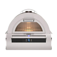 Fire Magic Echelon Diamond Black Glass Built-In Pizza Oven - 5660