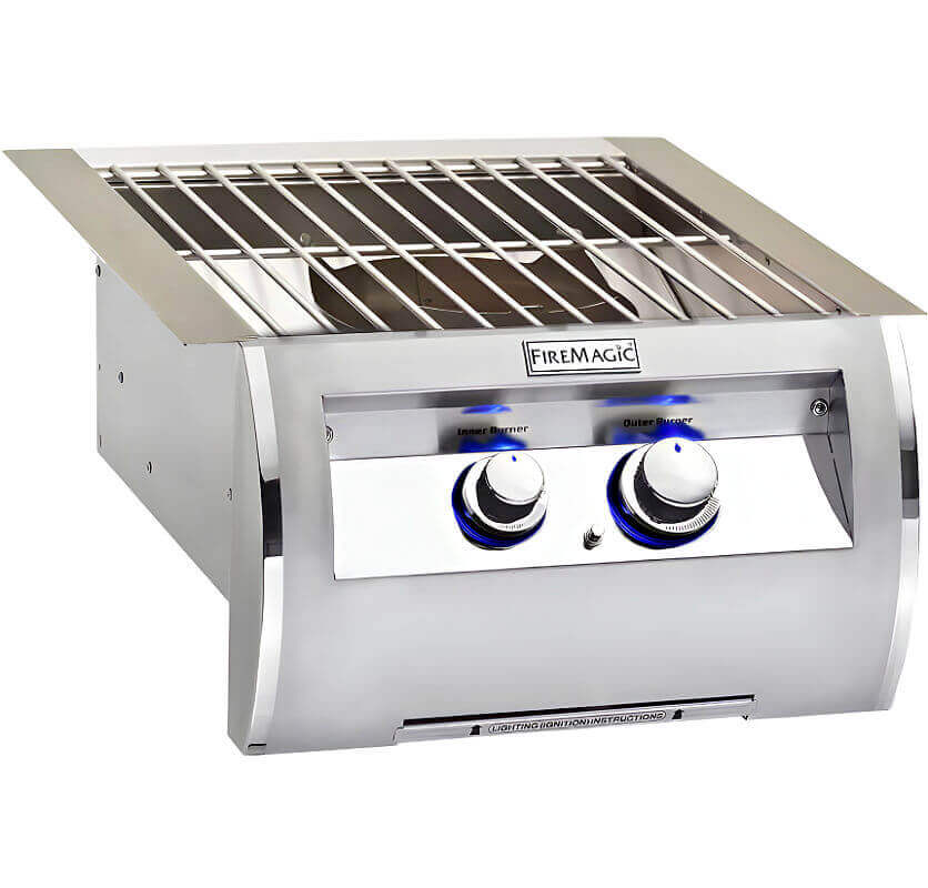 Fire Magic Echelon Diamond Power Burner with Stainless Steel Cooking Grates