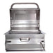 Fire Magic Legacy 24-Inch Smoker Charcoal Grill On Post with Ample Cooking Space