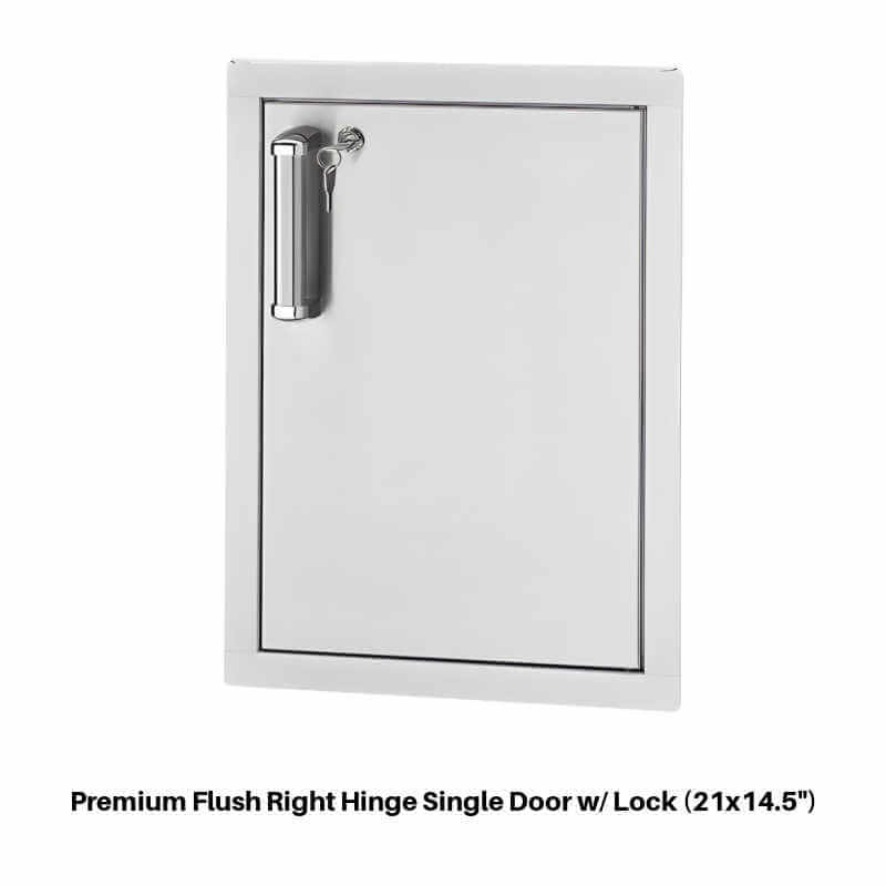 Fire Magic Premium Flush Right Side Single Door with Lock