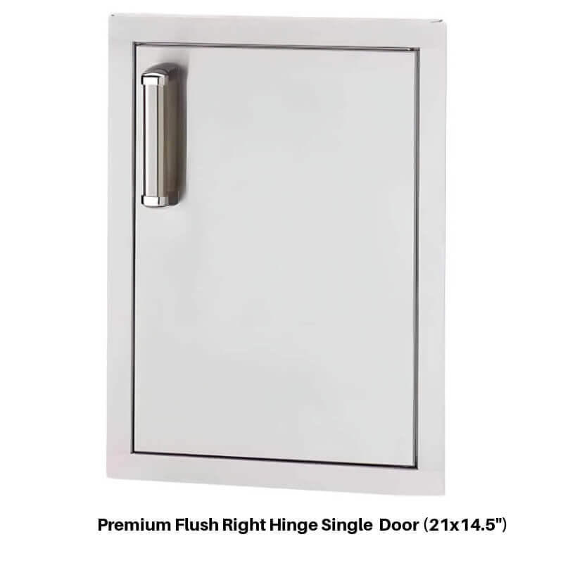 Fire Magic Premium Flush Single Door with Left Hinge