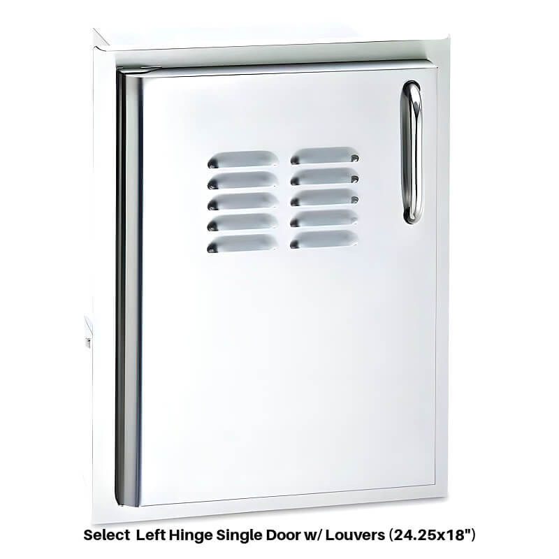 Fire Magic Select Left Side Single Door w/ Louvers