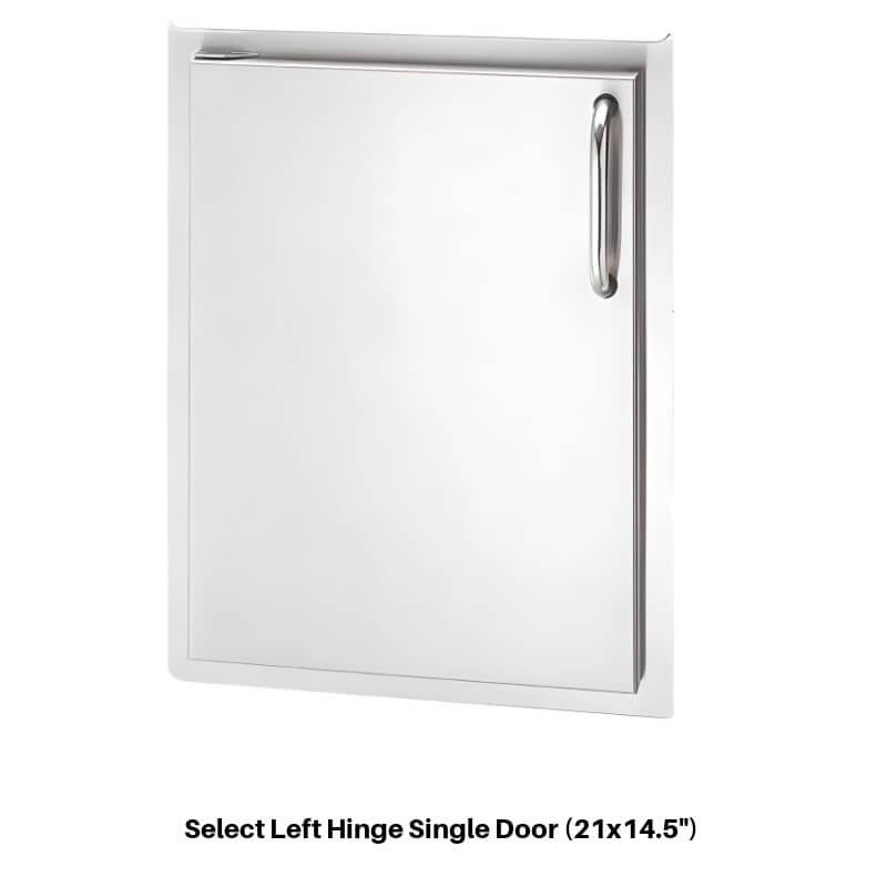 Fire Magic Select Left Side Single Door in Stainless Steel