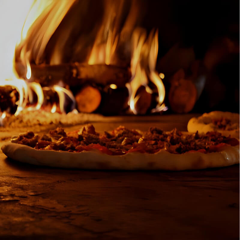 Forno Venetzia Bellagio 500 44-Inch Outdoor Wood-Fired Pizza Oven | Pizza Cooking