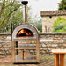 Forno Venetzia Pronto 500 Portable Outdoor Wood-Fired Pizza Oven | On Patio