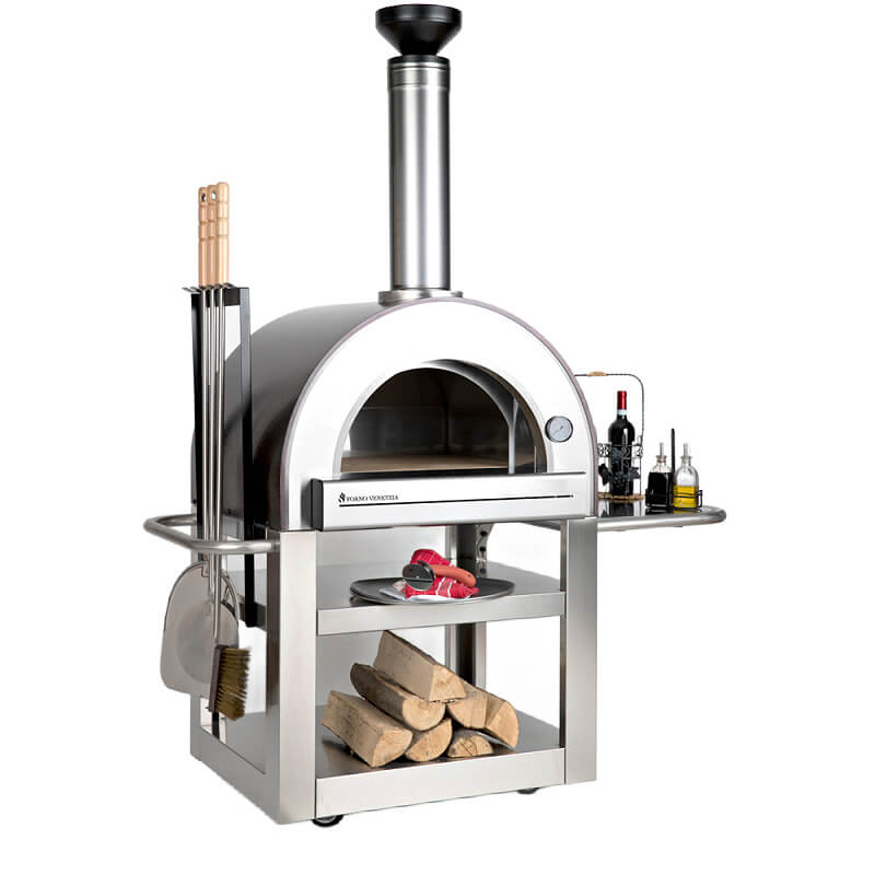 Forno Venetzia Pronto 500 Portable Outdoor Wood-Fired Pizza Oven | In Cooper