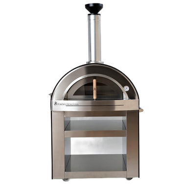 Forno Venetzia Torino 500 Portable Outdoor Wood-Fired Pizza Oven | Front View