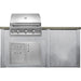Haven 6 Ft. Outdoor Kitchen Island | Professional Grill & Combo