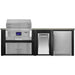 Haven 8 Ft. Outdoor Kitchen Island | Pellet Grill, Storage Drawer, Trash Drawer, & Azure Fridge