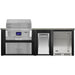 Haven 8 Ft. Outdoor Kitchen Island | Pellet Grill, Storage Drawer, Trash Drawer, & Coyote Fridge Left Side Hinge