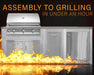 Haven Outdoor Kitchen Island | Fast Assembly