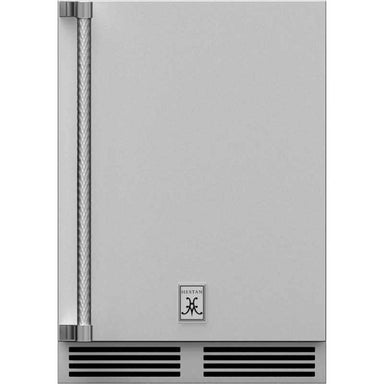 Hestan 24-Inch 5.2 Cu. Ft. Outdoor Rated Compact Refrigerator | Right Hinge