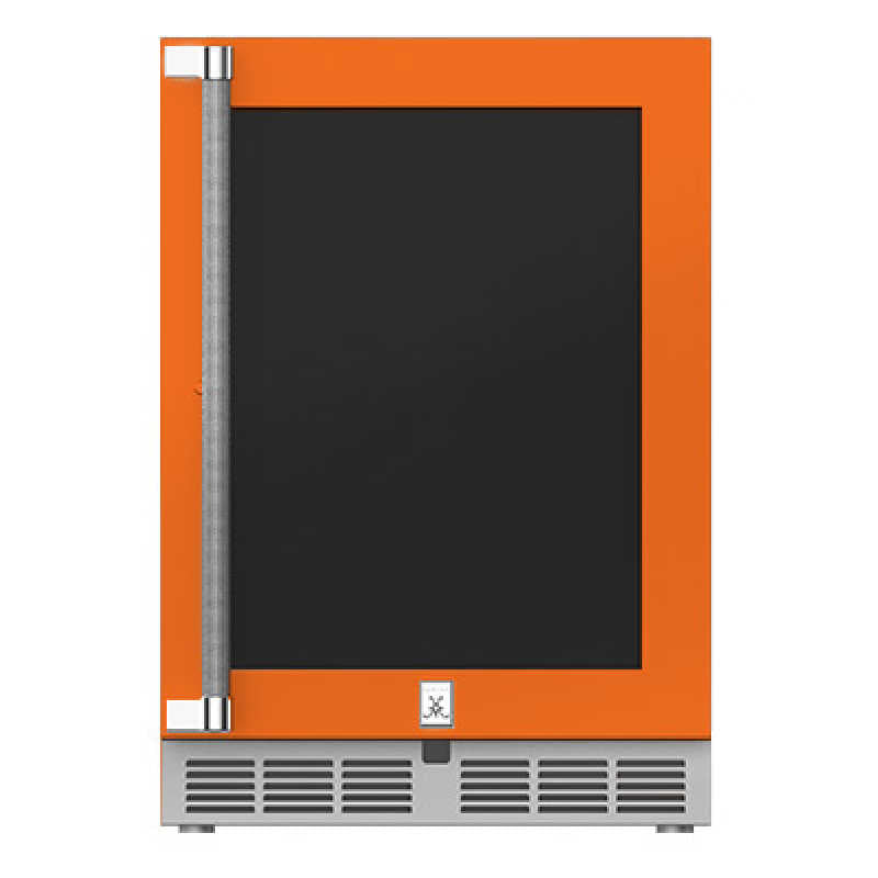 Hestan 24 Inch Glass Door Refrigerator | Right Hinge | Citra