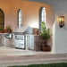 Hestan 24-Inch Outdoor Refrigerator | Shown in Outdoor Kitchen