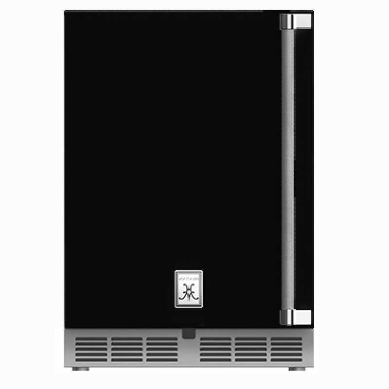 Hestan 24-Inch Outdoor Refrigerator | Left Hinge | Stealth