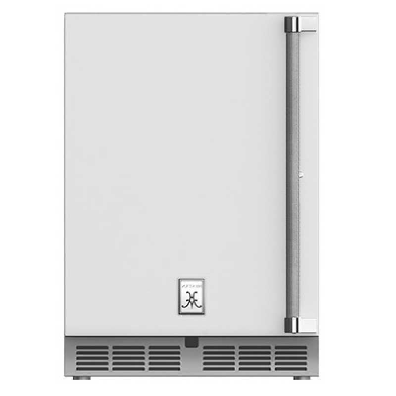 Hestan 24-Inch Outdoor Refrigerator | Left Hinge | Froth