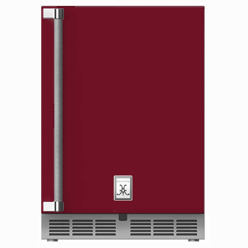 Hestan 24-Inch Outdoor Refrigerator | Right Hinge | Tin Roof