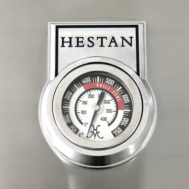 Hestan 30-Inch Gas Grill - Temperature Gauge