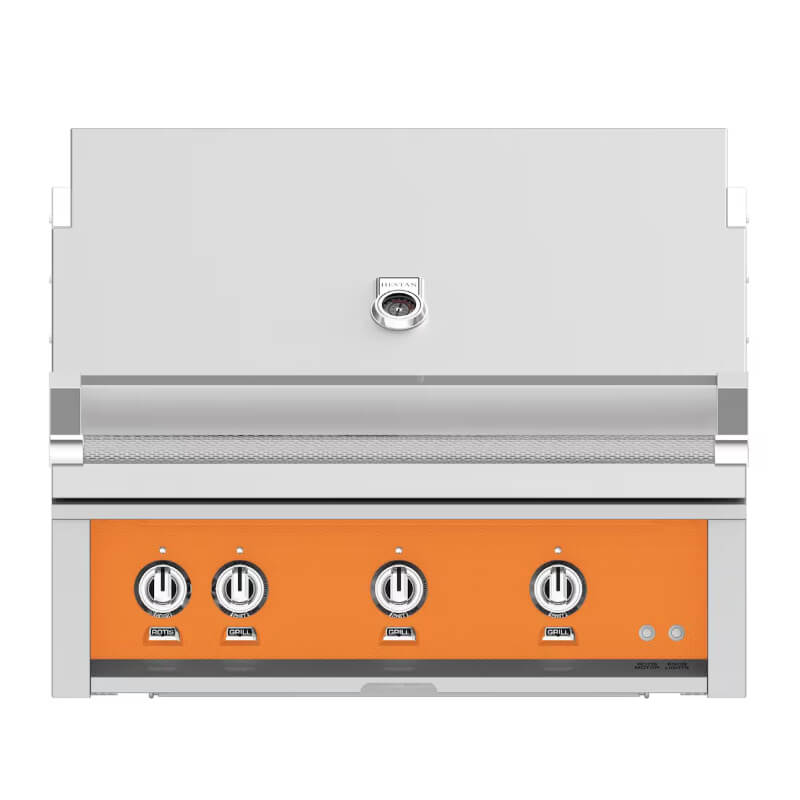 Hestan 36-Inch Built-In Gas Grill W/ Sear Burner & Rotisserie - GMBR36