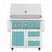 Hestan 36-Inch Gas Grill On Double Drawer & Door Tower Cart | Bora Bora