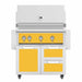 Hestan 36-Inch Gas Grill On Double Drawer & Door Tower Cart | Sol