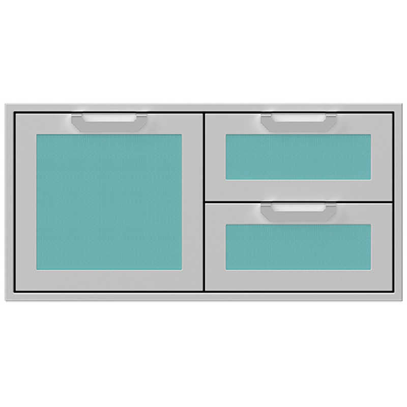 Hestan 42 Inch Door Drawer Combo | Bora Bora