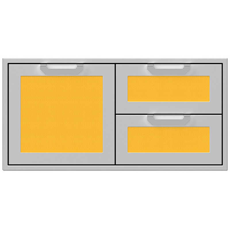 Hestan 42 Inch Door Drawer Combo | Sol