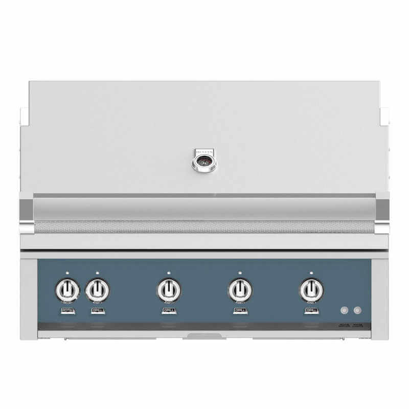 Hestan 42 Inch Gas Grill | Pacific Fog