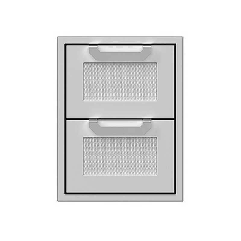Hestan Outdoor Double Drawers | Steeletto